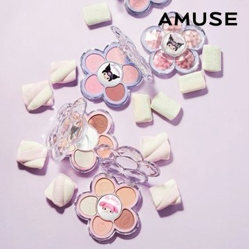 【AMUSE】酷洛米 & 美樂蒂聯名花漾四季 5 色眼影盤 天蠍座生日禮物