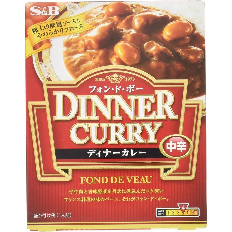 SB ディナーカレーレトルト中辛 200g