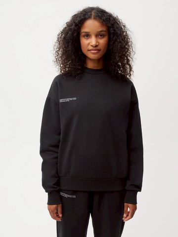 PANGAIA - 365 Midweight Sweater - black - L L