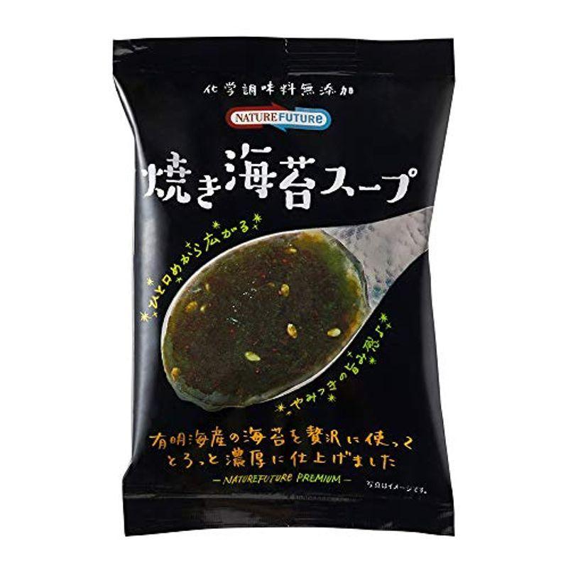 コスモス食品 Nature Future 焼き海苔スープ 8.3g ×10袋