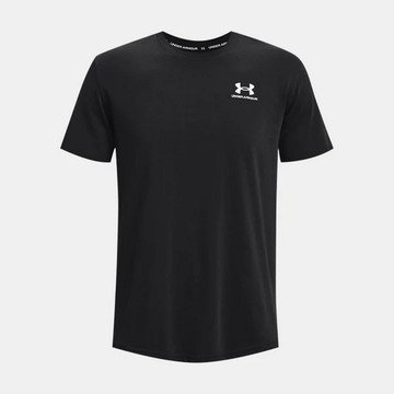 【UNDER ARMOUR】HEAVYWEIGHT 短T-Shirt 男 黑色-1373997-001