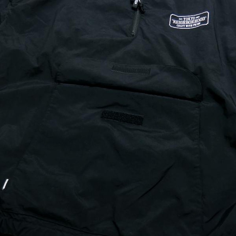 NEIGHBORHOOD ネイバーフッド 20AW ANORAK/N-JKT 202TSNH-JKM04 アノラック ジャケット ブラック  プルオーバー アウター | LINEブランドカタログ