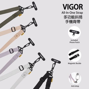 VIGOR 時尚日系多功能斜挎背帶 25mm寬幅尼龍帶 適合任何型號手機