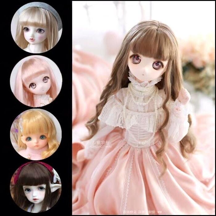 ウィッグ ウイッグ ブライス Blythe BJD 球体関節人形