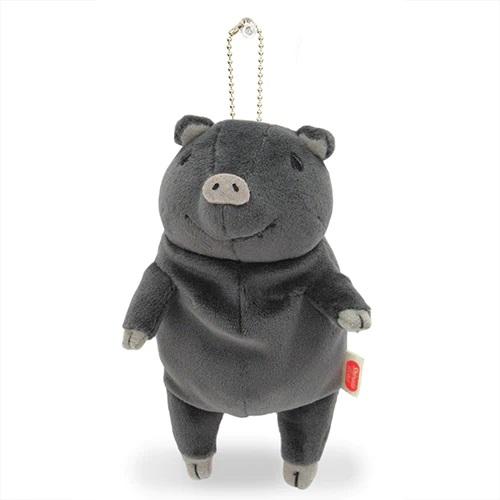 吉徳のぬいぐるみ/キャラクターグッズ ブタ ぬいぐるみ ブラック