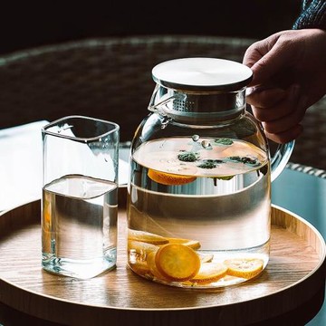 玻璃冷水壺家用涼水壺耐高溫涼水杯扎壺冷泡壺透明耐熱涼白開水壺