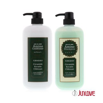日本Jun Love 胺基酸洗髮精/潤髮乳(1000ml)