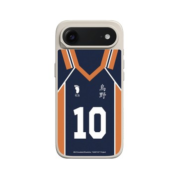 iPhone Air SolidX 貝殼灰 - 排球少年 Haikyu!! - 日向背號10