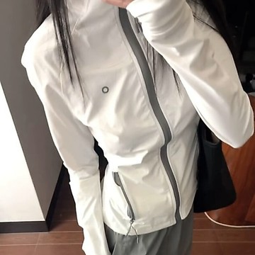 熱賣爆款白色戶外防曬衣女夏季新款輕薄透氣防曬服修身立領運動風薄款外套-L0815 RVLX