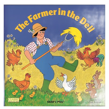 Child's Play Jybooks The Farmer in the Dell 平裝書  JYBOOKS (BOOK+CD)  JY BOOKS