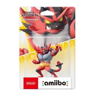 【Nintendo 任天堂】NS Switch Amiibo 熾焰咆哮虎 寶可夢 任天堂明星大亂鬥系列