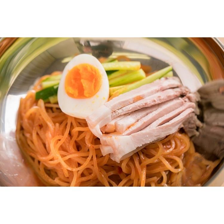 黄さんのピビン麺セット