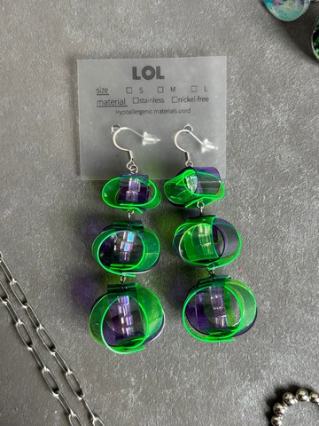 PVC Design F13 耳夾/耳飾