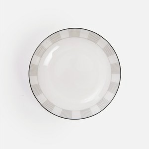 克萊歐骨瓷碟10.2cm 卡瑞莎灰白