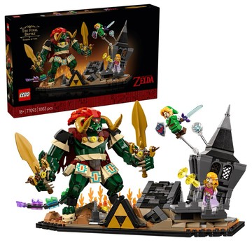 2900【台中翔智積木】LEGO 樂高 77093 薩爾達傳說 時之笛 加儂最終決戰
