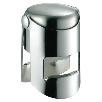 SALUS 佐藤金屬 不鏽鋼香檳密封瓶塞 10 x 3cm 12g  1個