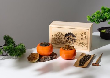 柿柿如意木盒 端午公益禮盒 市府御用臺灣高山精品茶 TCOD臺中