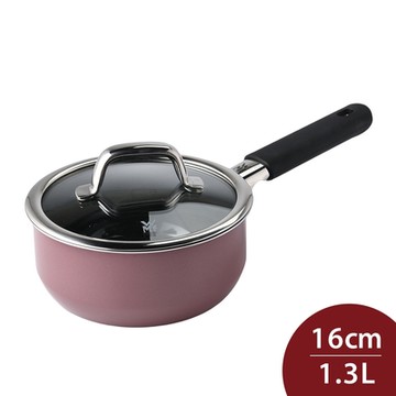 WMF FUSIONTEC 單柄湯鍋 (含蓋) 16cm 1.3L 鐵玫瑰 泡麵鍋 牛奶鍋 (電磁爐 IH爐可用)