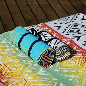 【新年禮物】防水手提PP野餐墊 摺疊收納650g好攜帶 防水可水洗