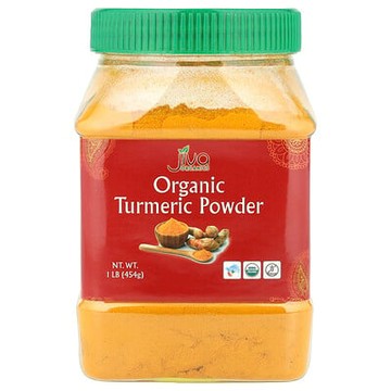 Jiva Organics, 有機薑黃粉，1 磅（454 克）