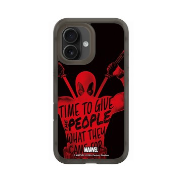iPhone 16 AirX 本質黑 - 迪士尼-漫威 Marvel - 死侍-It's Deadpool's Time