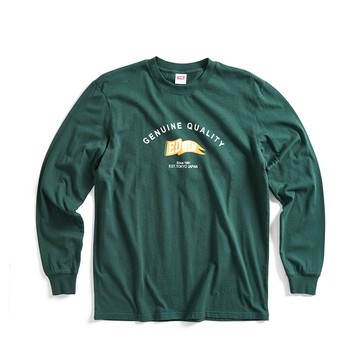 EDWIN｜男裝｜勝利旗幟印花薄長袖T恤