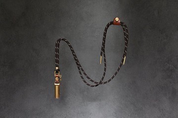 UNIC黃銅密封罐尼龍掛繩 / 防潮藥物收納瓶 / 露營求生防水罐