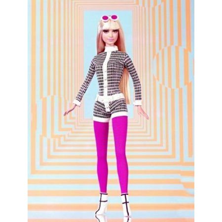 Barbie(バービー) A Nod for Mod Gold Label Collector Doll ドール