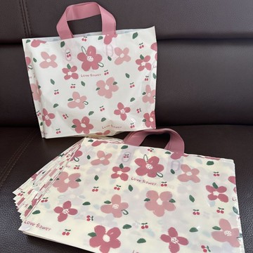 購物提袋🌸服飾包裝袋 衣物包裝袋 手提塑膠袋 便攜提袋 小提袋 服飾店專用 服裝店手提袋裝衣服女裝高檔膠袋禮品購物袋塑