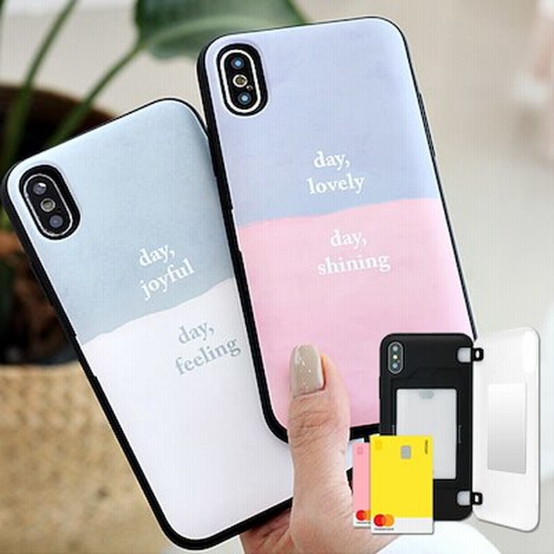 カード収納ケース Galaxy S8 韓国 モダン くすみ バイカラー シンプル 英字 通販 Lineポイント最大1 0 Get Lineショッピング