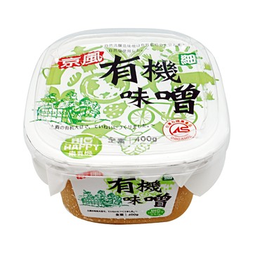 味榮 京風有機釀造味噌(細) 400g