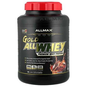 ALLMAX, Gold AllWhey，優效乳清蛋白，巧克力味，5 磅（2.27 千克）