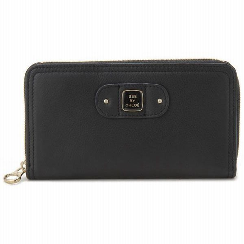 SeeByChloe 長財布 ブラック シーバイクロエ SEE BY CHLOE 財布