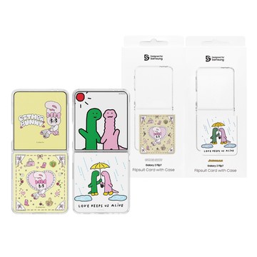 【Samsung 三星】Galaxy Z Flip7 原廠主題式感應保護殼 -附感應卡(Esther/Joguman)