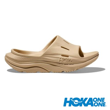 【HOKA】中性ORA Recovery Slide 3恢復拖鞋『流沙』1135061 戶外 露營 野餐 休閒 時尚 拖鞋