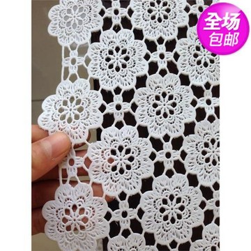 80寬鏤空蕾絲批發免洗餐桌布藝塑料PVC茶幾布餐墊臺布防水防燙金