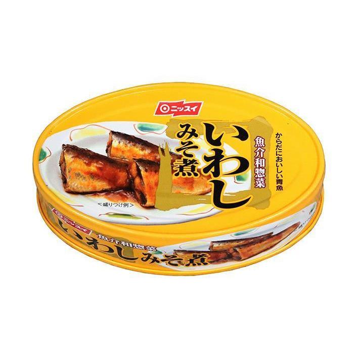 ニッスイ いわし味噌煮 100g缶×24個入×(2ケース)｜ 送料無料