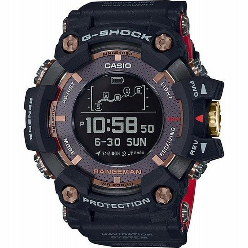 G-SHOCK 35周年記念限定モデル GPR-B1000TF-1JR RANGEMAN マグマオーシャン MAGMA OCEAN  スマートフォンリンク機能 GPS電波ソーラー | LINEショッピング