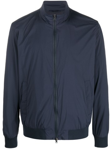 Herno - lightweight bomber jacket - men - Polyamide/Polyamide/Polyester/Spandex/Elastane - 58 - Blue