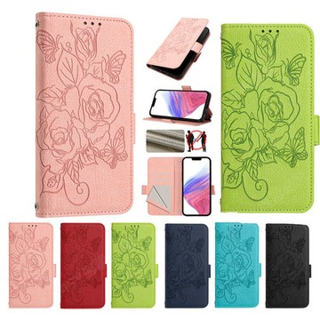 壓花 翻蓋皮套 插卡保護殼 華碩Asus Zenfone 11 Ultra/Zenfone 12 Ultra手機殼防摔