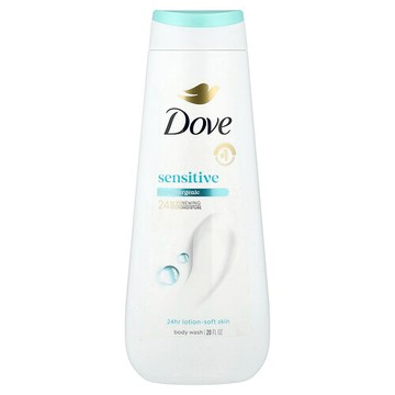 Dove, 沐浴露，適合敏感肌，20 液量盎司（591 毫升）