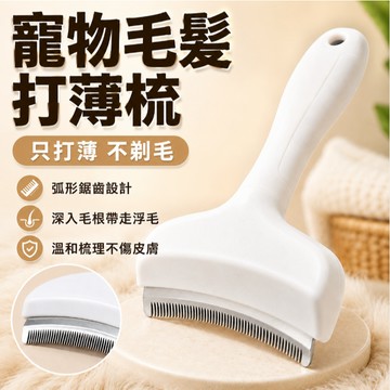【✨台灣現貨✨】寵物V型打薄梳 貓狗除毛梳 打薄梳 寵物打薄神器 貓毛狗毛清潔梳