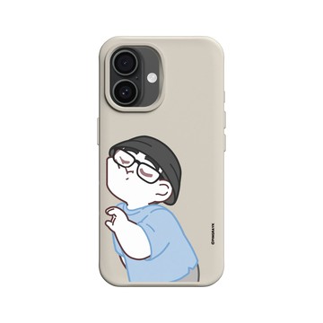 iPhone 16 SolidX 貝殼灰 - 於是日常了 - 高調閃光彈－比心NIO
