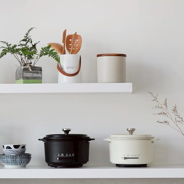 日本【YAMAZEN 山善】多功能調理鍋 YGD-D650TW 兩色可選 白