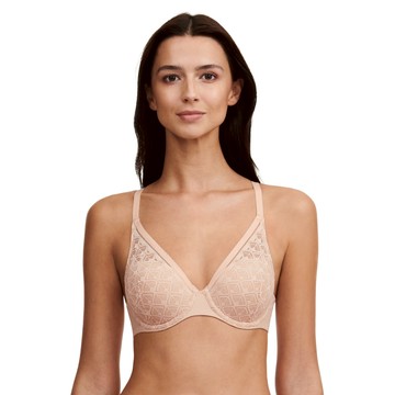 【Chantelle Easy Feel】3D記憶纖維T-shirt Bra內衣>BCD>粉膚色(911N1_01N)【Ace】