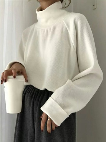 半高領德絨打底衫女秋冬內搭加絨加厚高級感長袖t恤磨毛保暖上衣