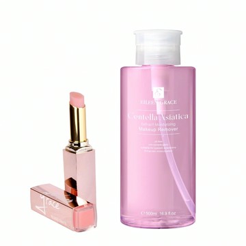 一親芳澤煥色潤唇膏*1+積雪草彈潤卸妝水 500ML*1