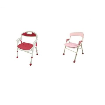 【海夫健康生活館】可折疊 可調高 EVA坐墊 有靠背洗澡椅 (兩款)