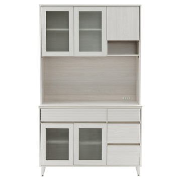 Bella 4尺高背多功能岩板收納餐櫃廚房電器櫃 完美主義【X0127】