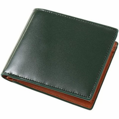 Mura 財布 メンズ 二つ折り 本革 薄型 小銭入れ コードバン調 カード入れ 通販 Lineポイント最大get Lineショッピング